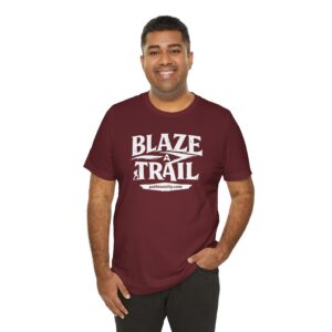 Path to Unity “Blaze a Trail” Trail Badge Tee
