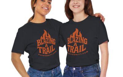 Path to Unity “Blazing a Trail” Flame Graphic Tee