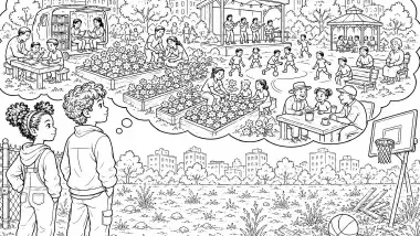 coloring-book1 The Town That Chose Together