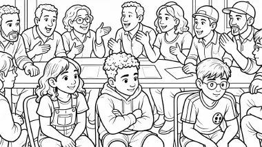 coloring-book6 The Town That Chose Together