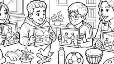 coloring books-6 The Town That Chose Together